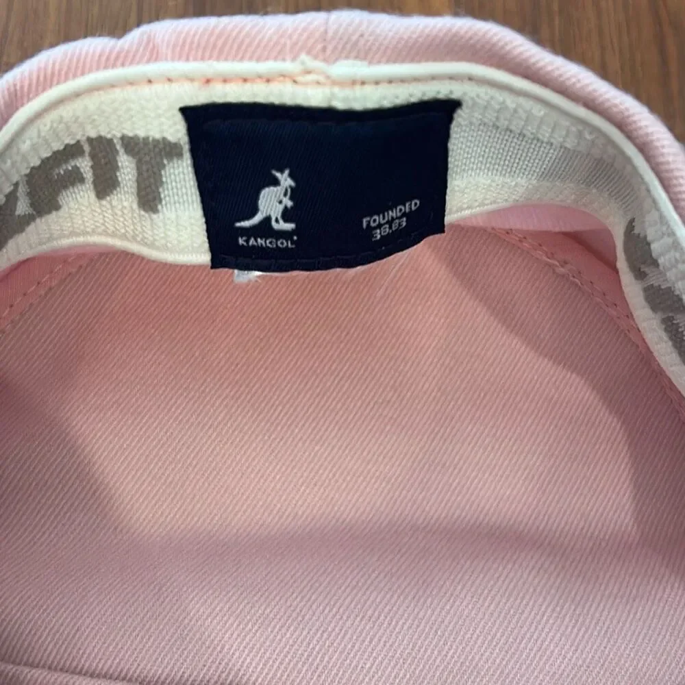 Kangol kids pink flex fit cap girls